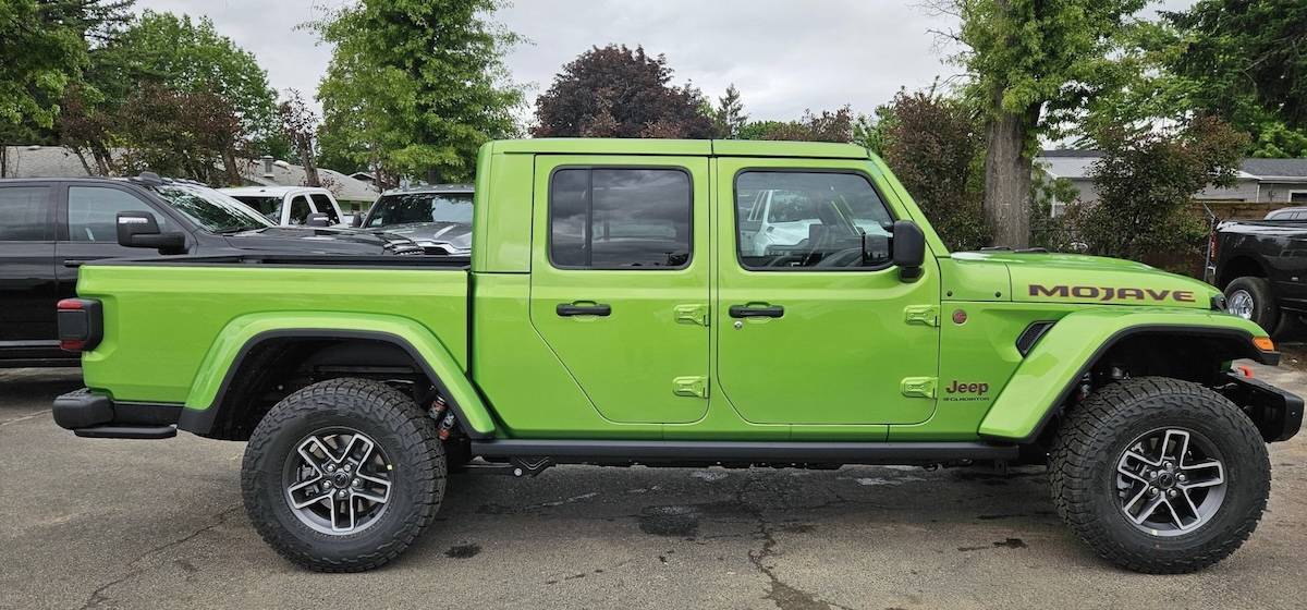 Jeep Gladiator MOJAVE Edition Gladiator JT Club 2025 Gladiator Mojave Mojito3