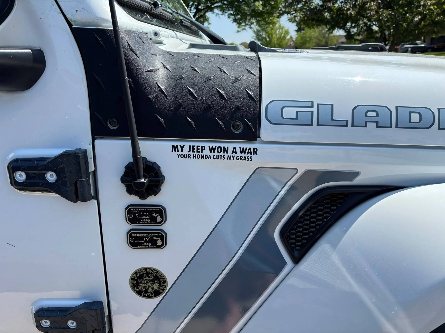 Jeep Gladiator What did you do TO your Gladiator today? [ADMIN WARNING: NO POLITICS, NO GUN TALK] Jeep decal 1