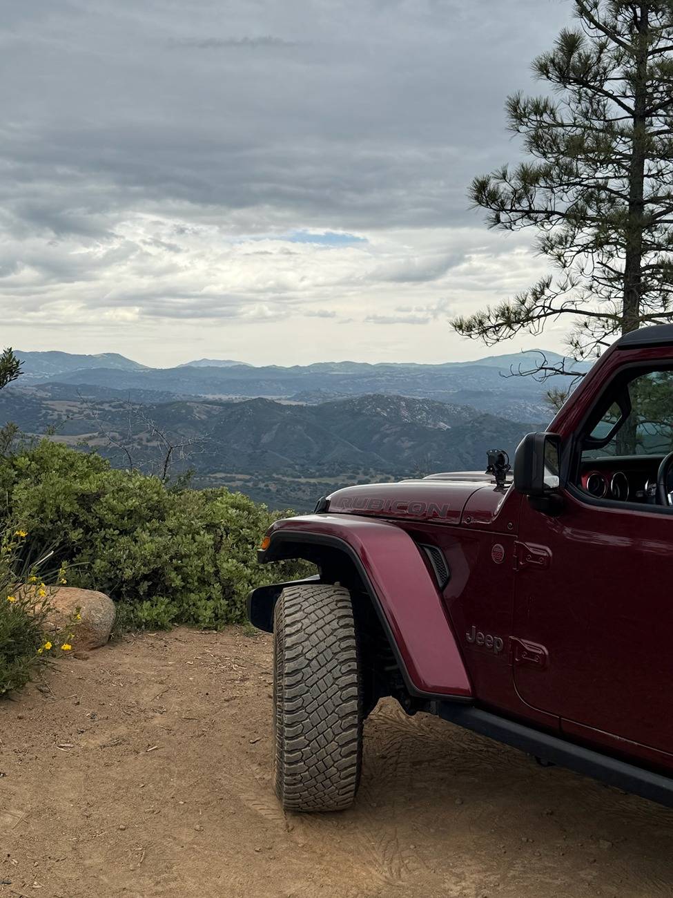 Jeep Gladiator Cleveland National Forest Black Mountain trail IMG_4798
