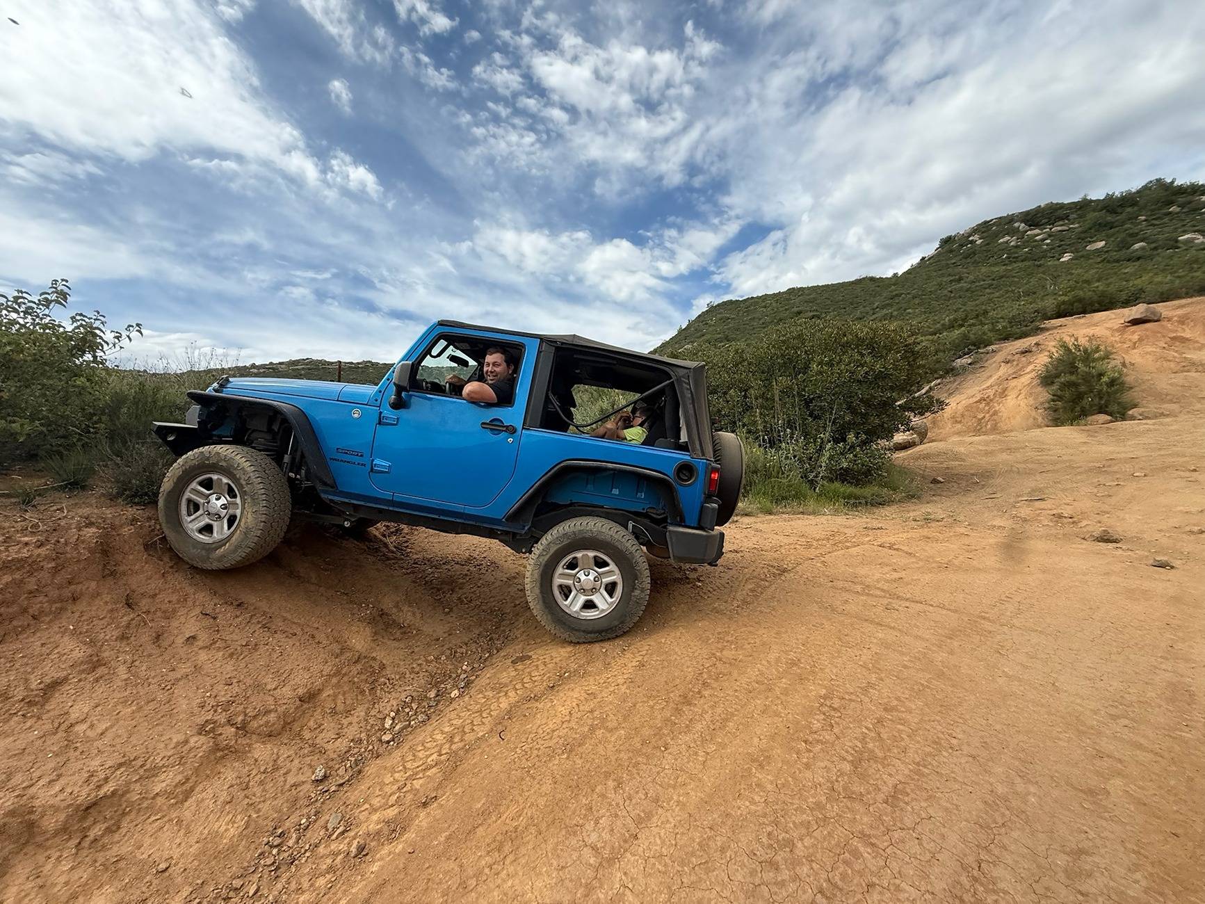 Jeep Gladiator Cleveland National Forest Black Mountain trail IMG_4808