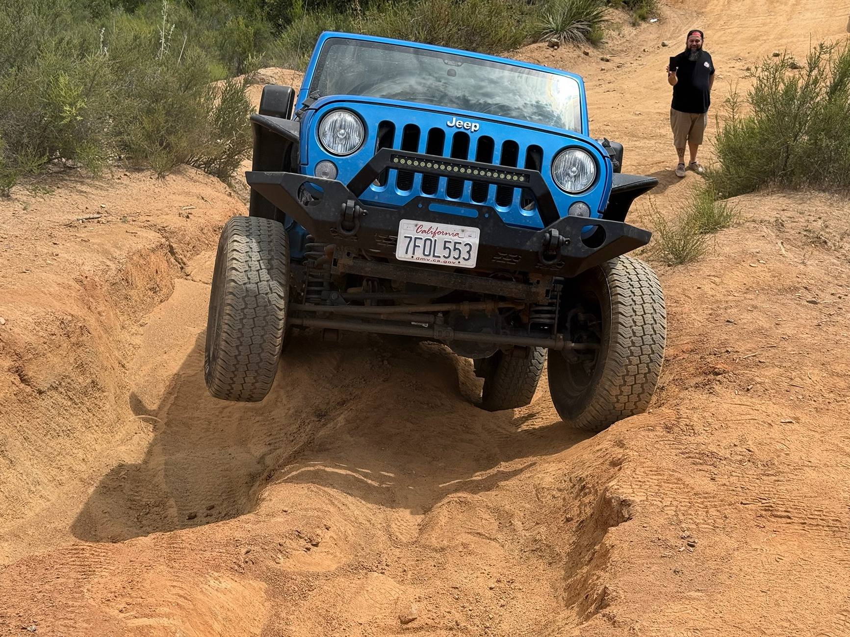 Jeep Gladiator Cleveland National Forest Black Mountain trail IMG_4807