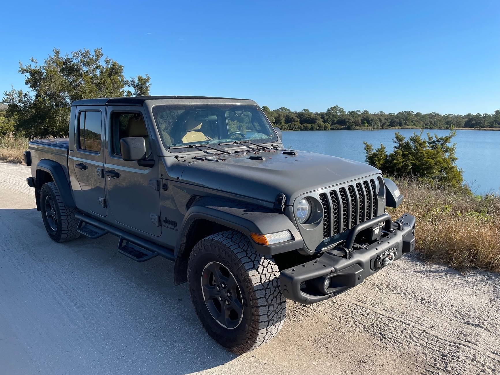 Jeep Gladiator Just ordered this knock off steel bumper IMG_0195