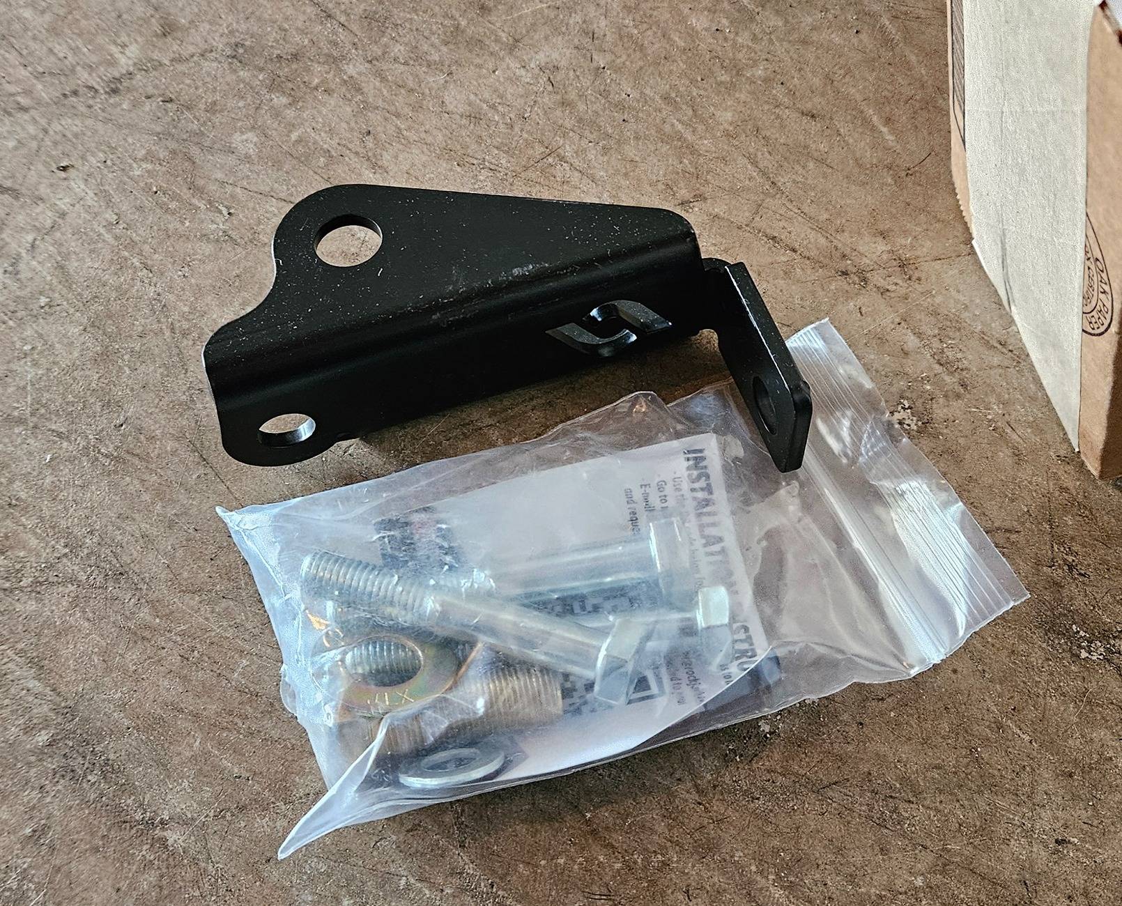 Jeep Gladiator The RockJock Ram Assist Steering Axle Bracket (bolt on) 20250213_112807