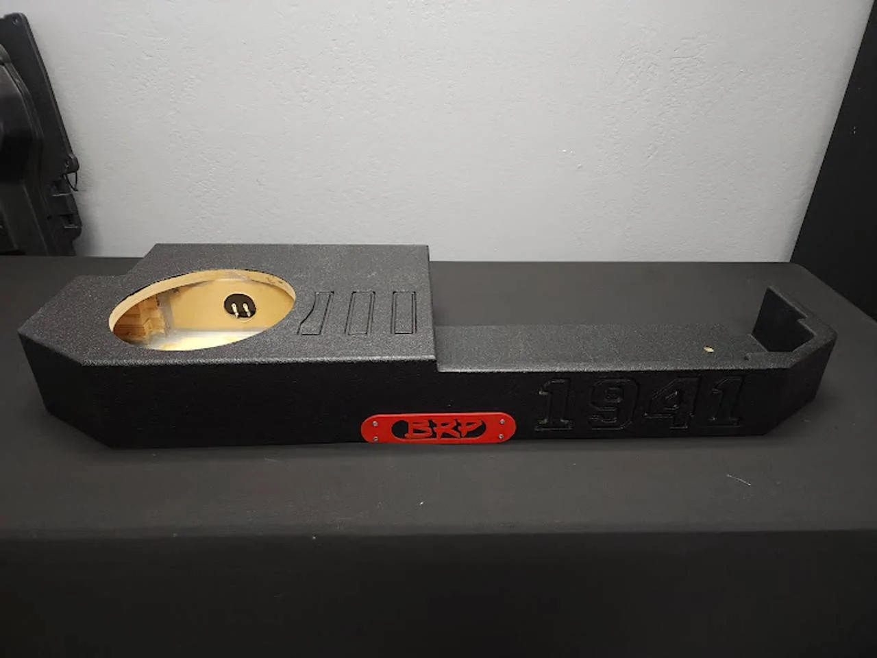 Jeep Gladiator Passenger rear subwoofer build 1749344173459-vi