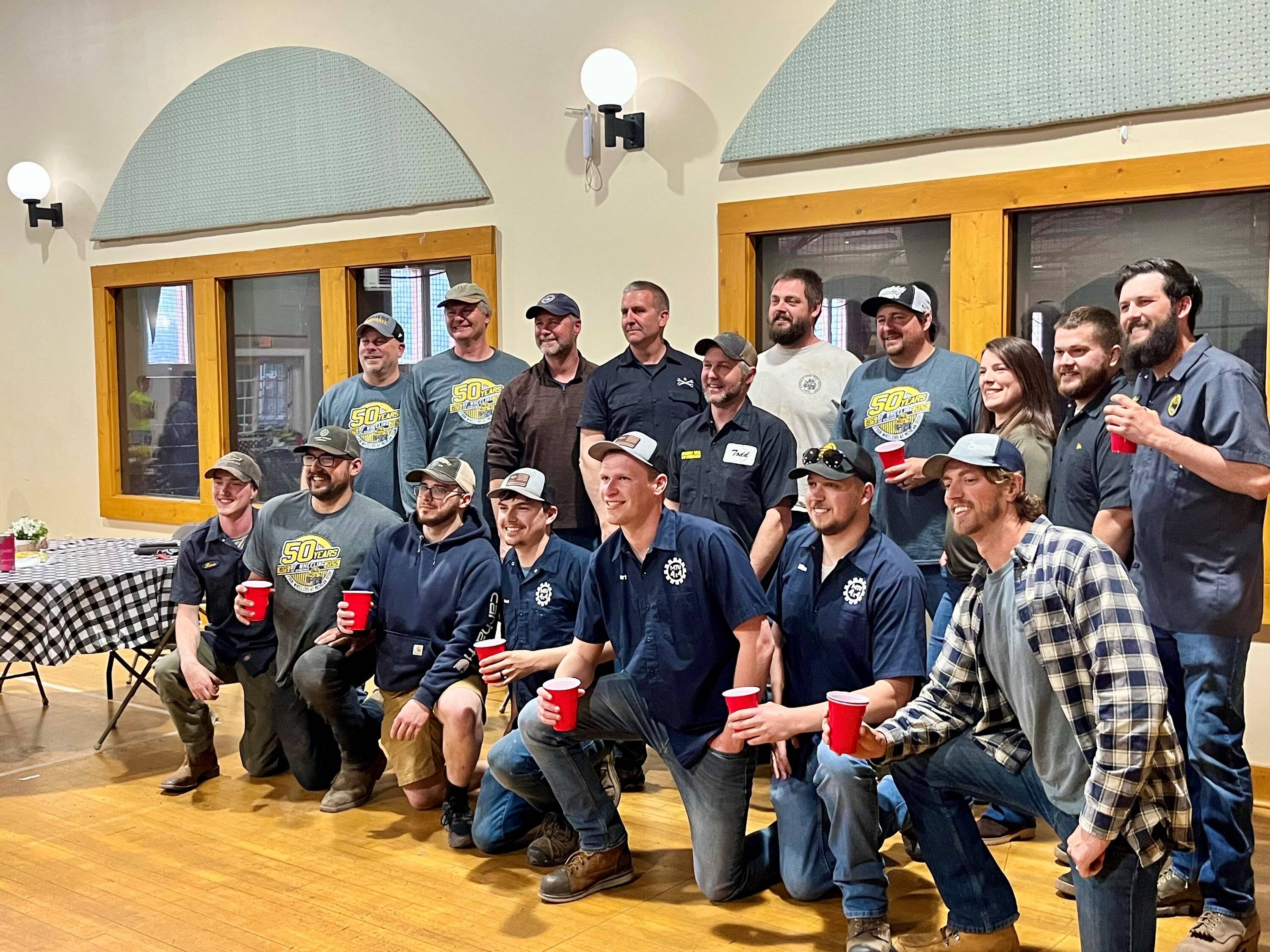 Jeep Gladiator 50th Anniversary of the Michigan Tech four-wheelers reunion Past presidents