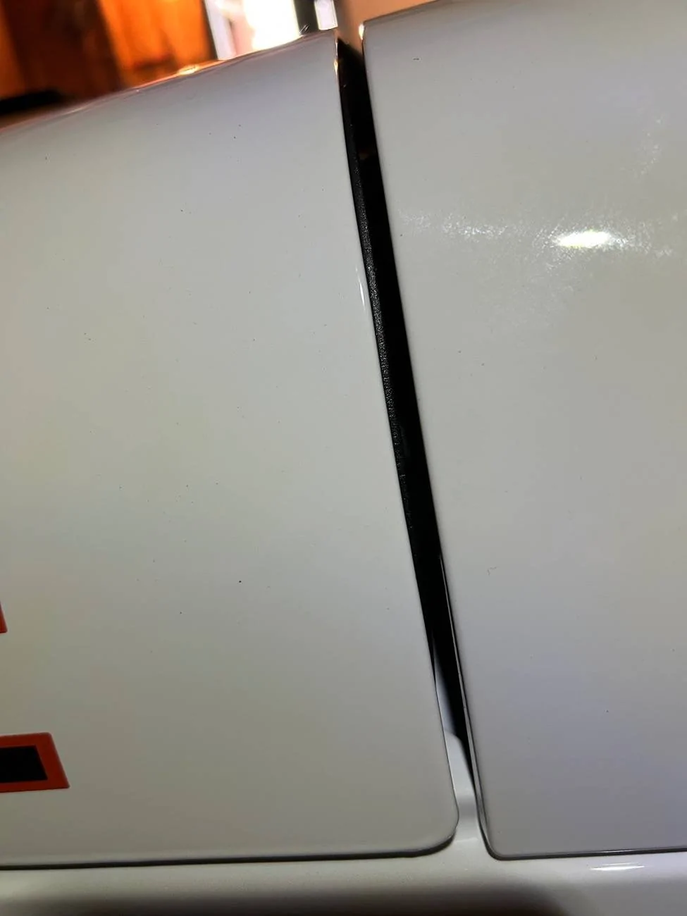 Jeep Gladiator 2024 Mojave Hood Alignment IMG_0568