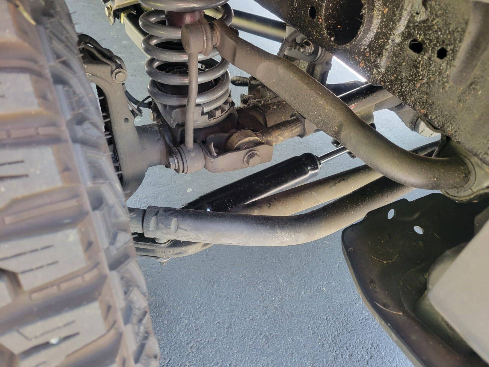 Jeep Gladiator Ranch RS7MT steering stabilizer issues 71voI22FTBL