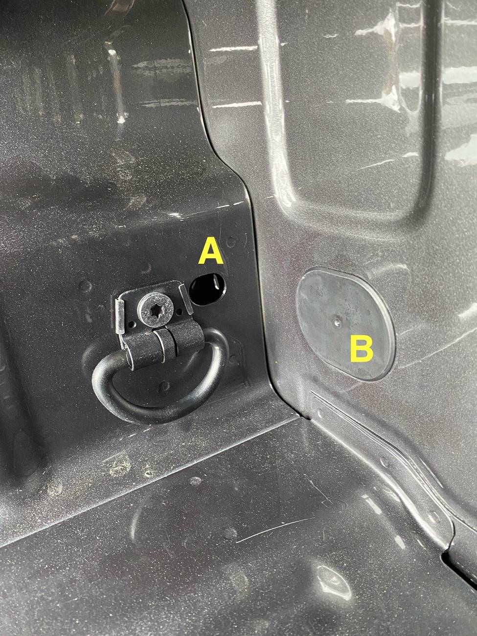 Jeep Gladiator Cargo Bed Drain Holes IMG_3188