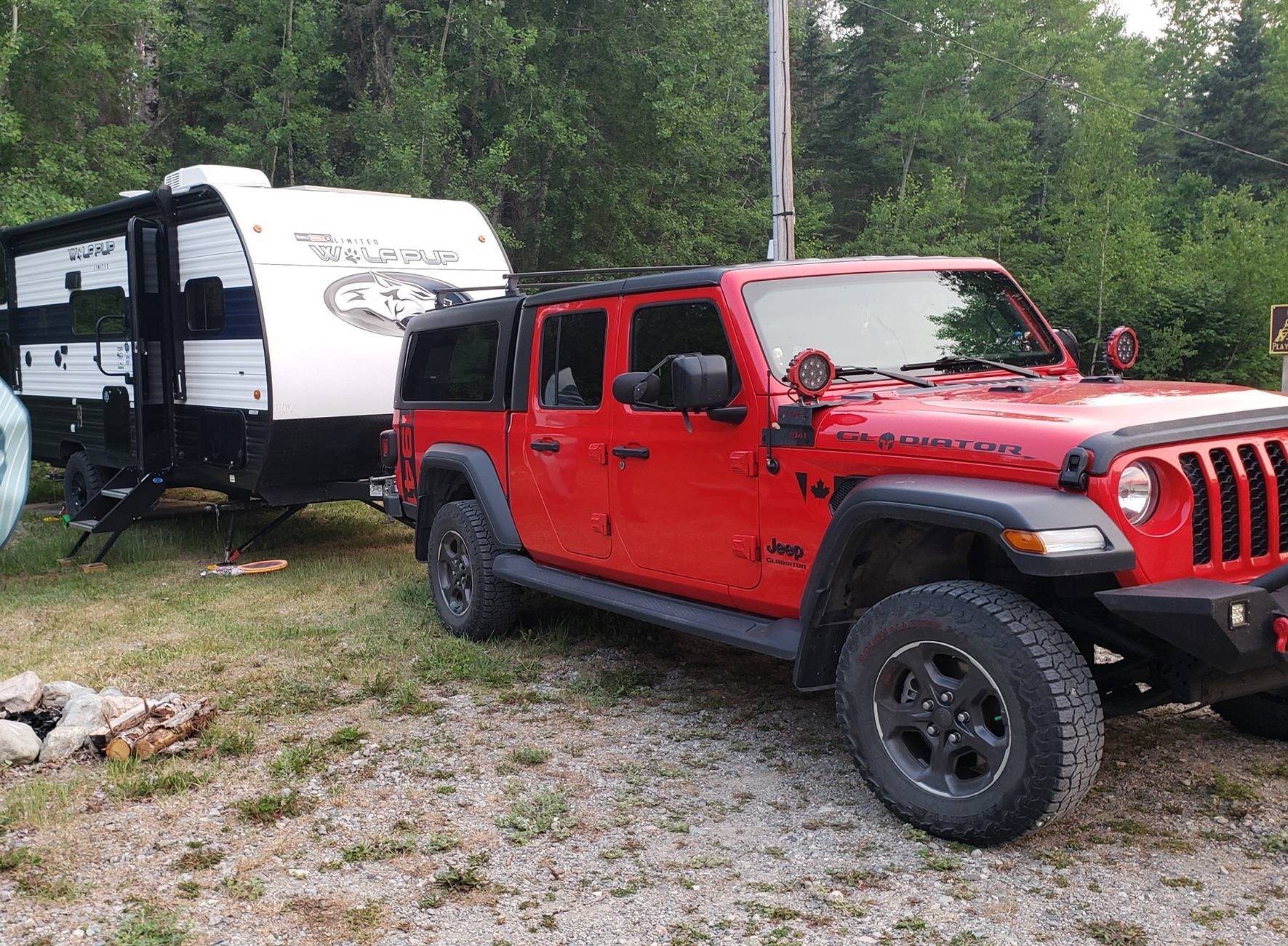 Jeep Gladiator Can the 2020 Sport-s With Max tow handle this? 20250609_205605