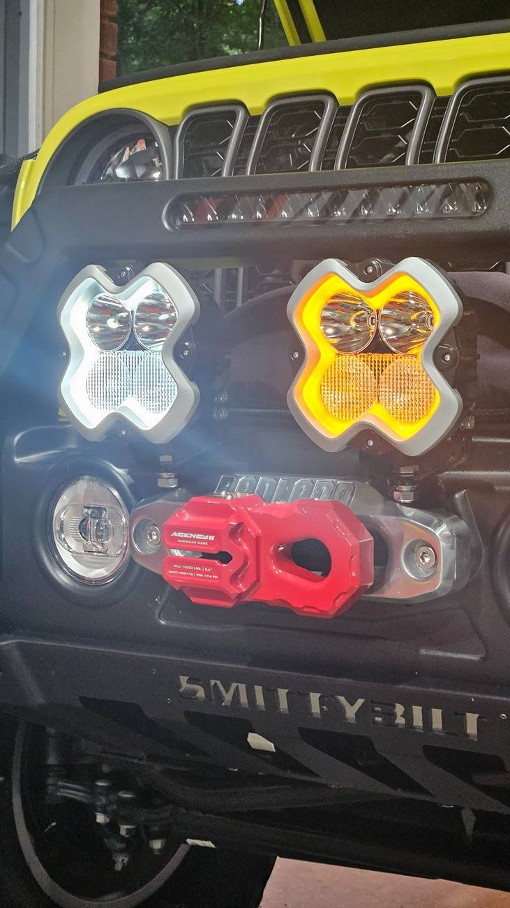 Jeep Gladiator Problems with new Novsight Halo Pro lights 20250610_193136