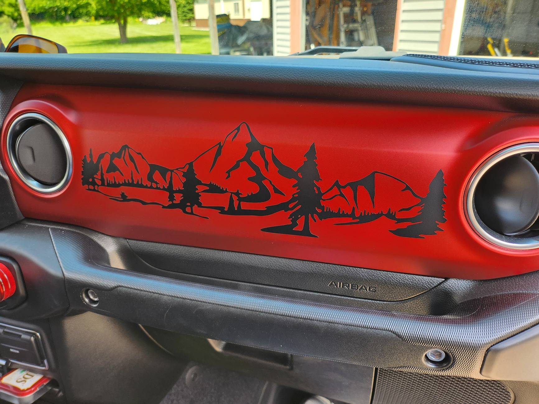 Jeep Gladiator COLORED Truck bed coating, I love the color, wife was dead set against it, I won. (Actually, she allowed it) 20250529_111739