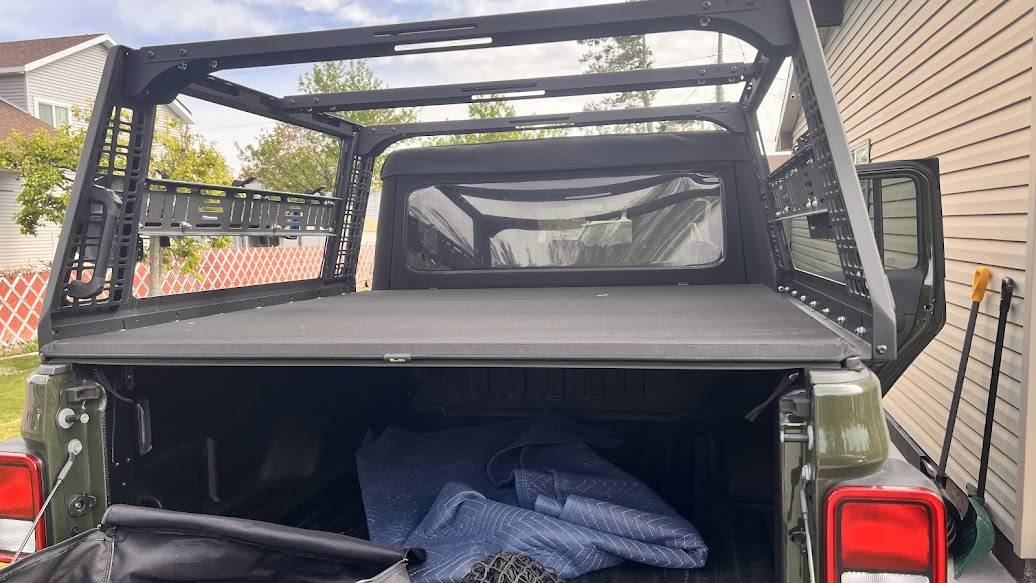 Jeep Gladiator Bed rack IMG_3709