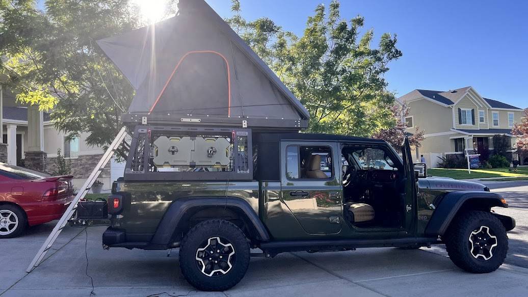 Jeep Gladiator Bed rack IMG_3926