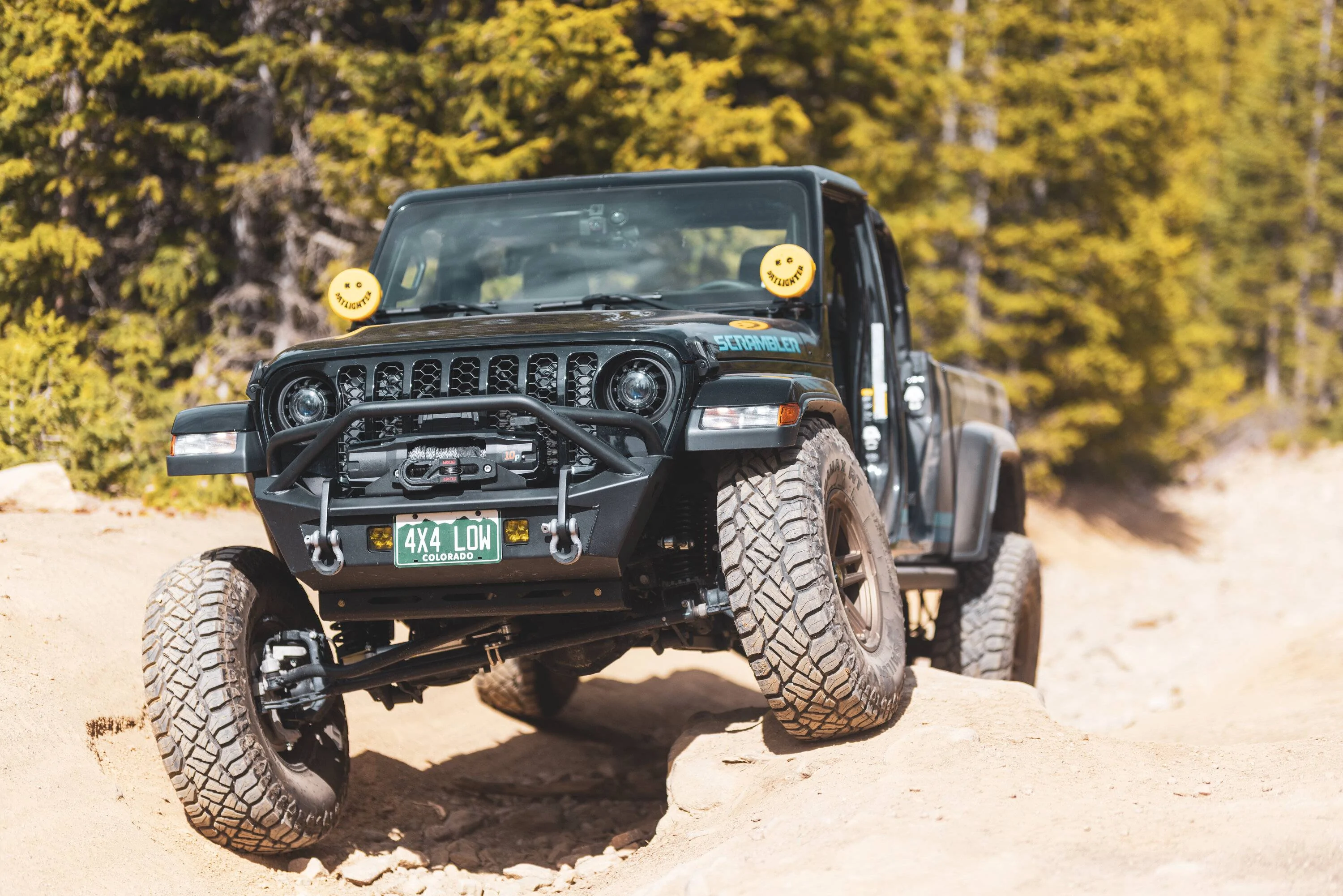 Jeep Gladiator Yankee Hill, Colorado Off-Road Day CW2A2224