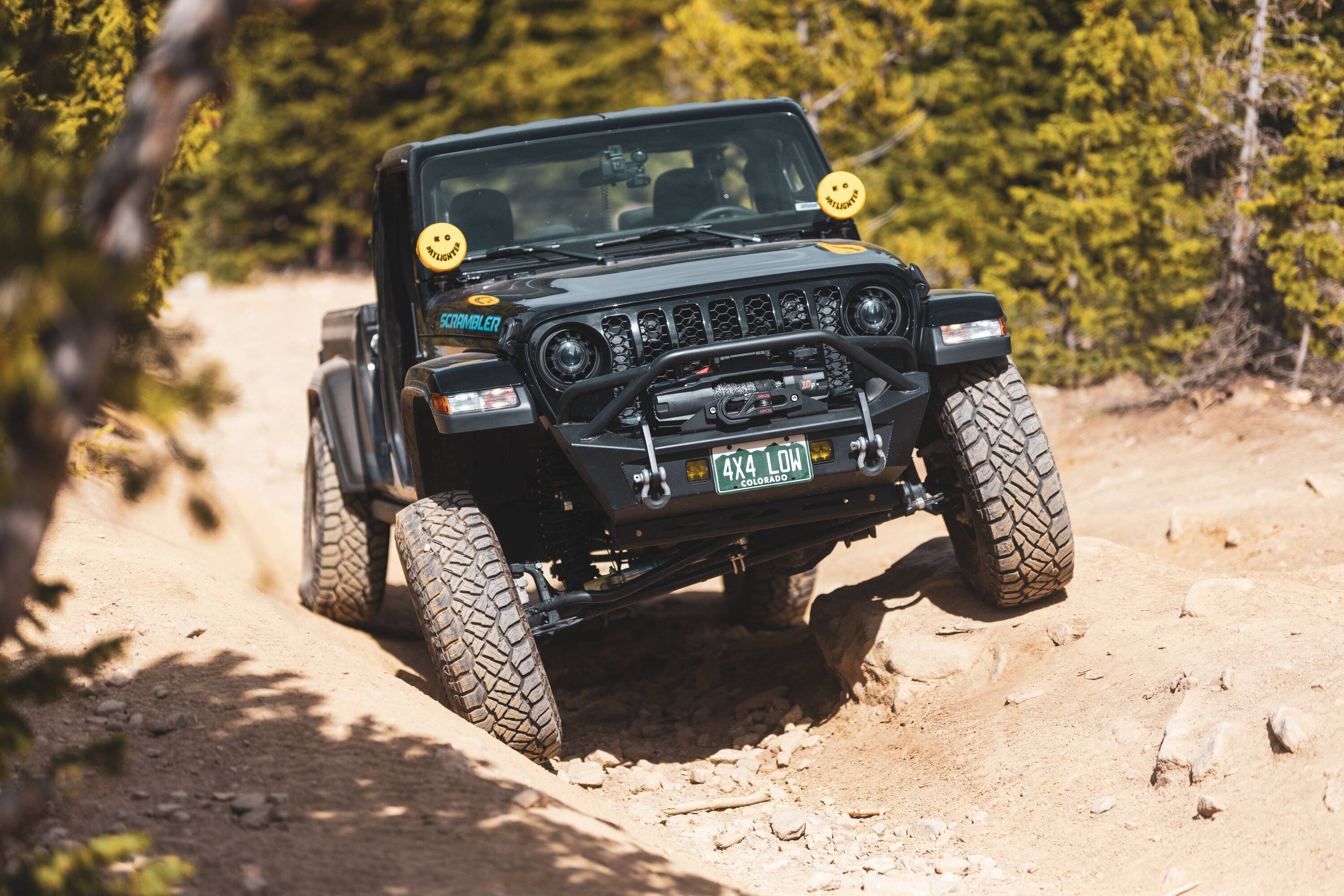 Jeep Gladiator Yankee Hill, Colorado Off-Road Day CW2A2223
