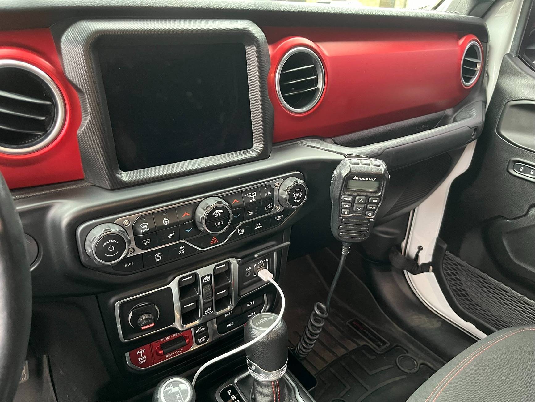 Jeep Gladiator Redarc Tow-Pro Liberty Trailer Brake Controller Knob Location Advice IMG_2465