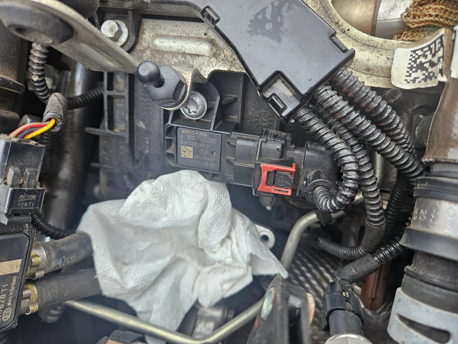 Jeep Gladiator MAP Sensor at 22,372mi 20250615_183750