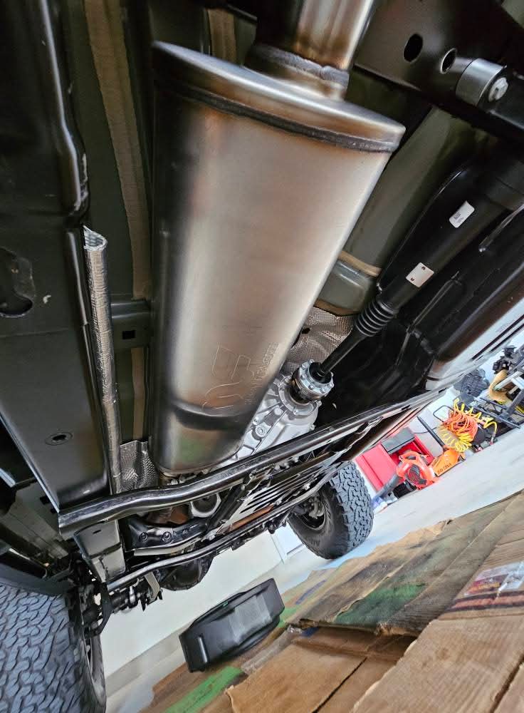 Jeep Gladiator Magnaflow dual exit street series catback with Banks Ram Air. FB_IMG_1749988928543