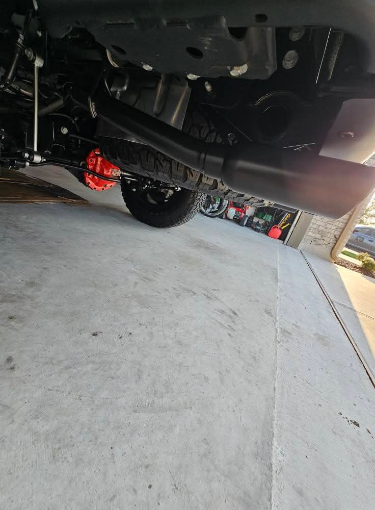 Jeep Gladiator Magnaflow dual exit street series catback with Banks Ram Air. FB_IMG_1749989040616