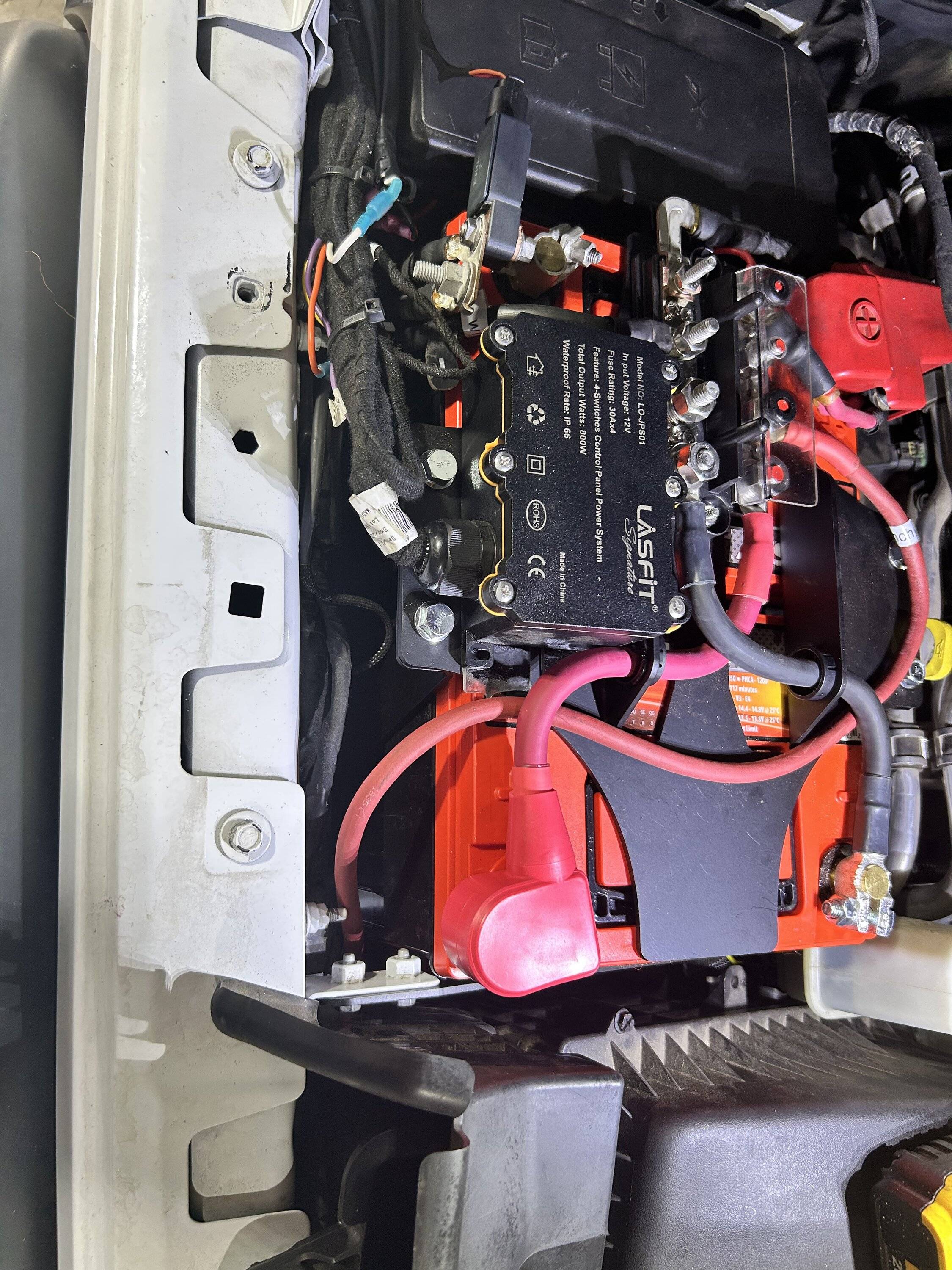 Jeep Gladiator Genesis stock battery replacement IMG_0783