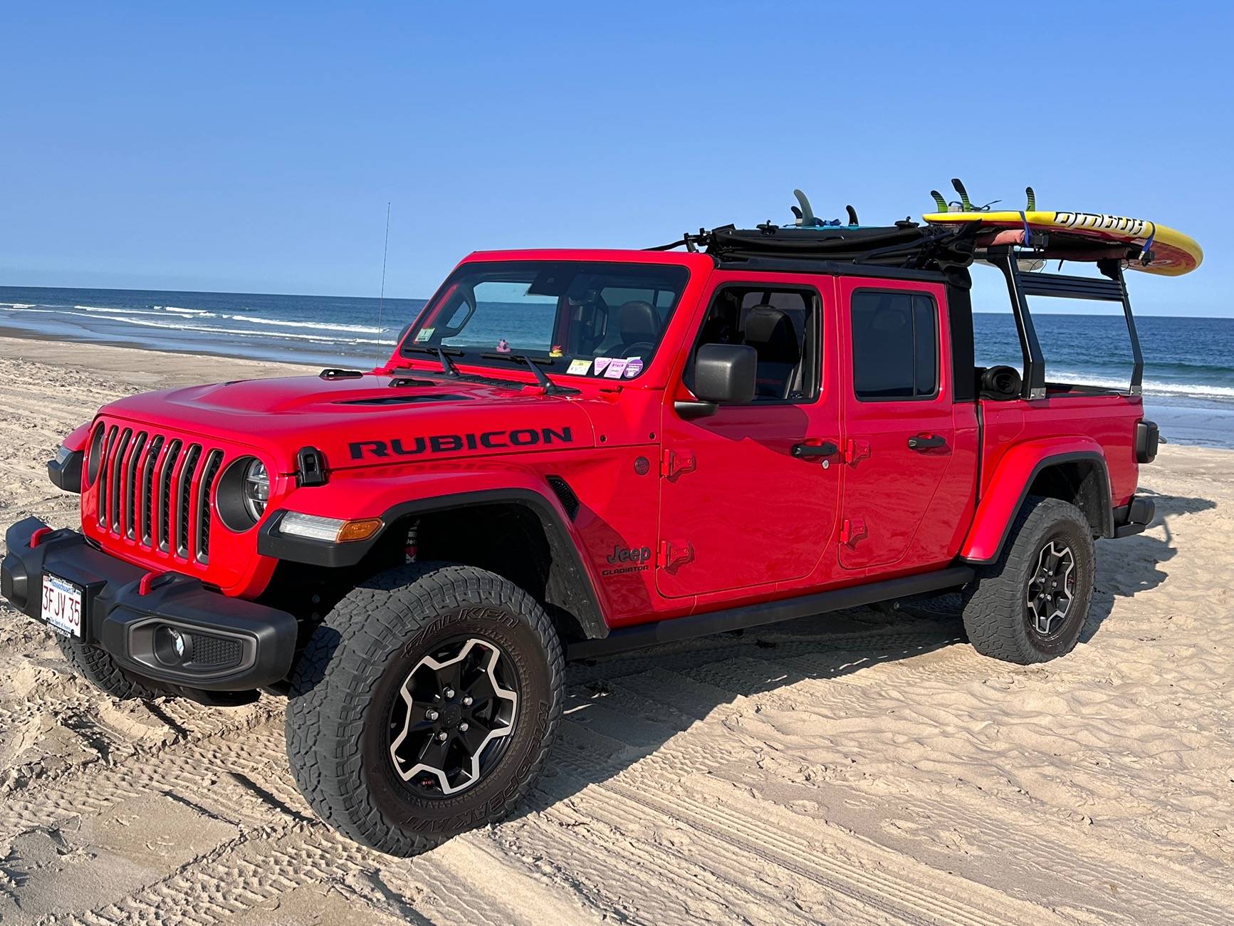 Jeep Gladiator Sunrider versus Soft Top IMG_3420