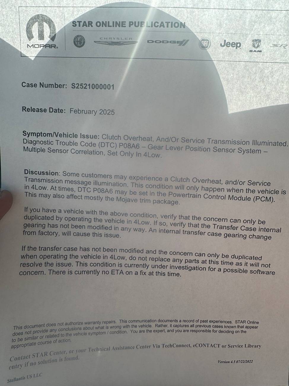 Jeep Gladiator Need help, 2023 Mojave 6m/t 37s service transmission and clutch overheating IMG_9926