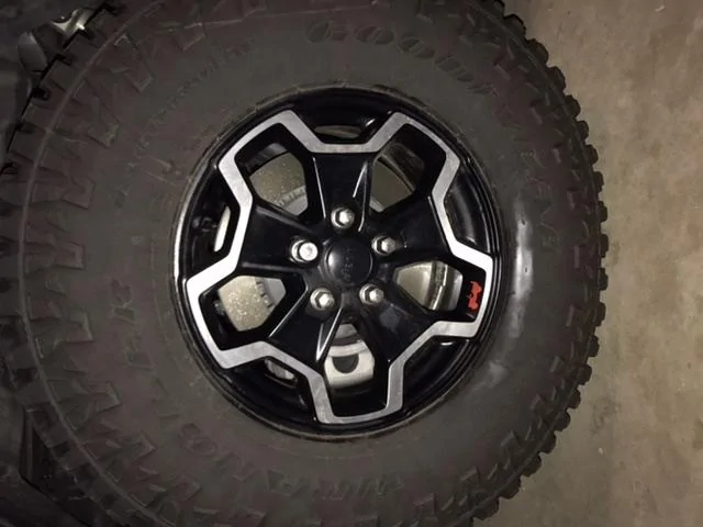 Jeep Gladiator 4 JT Rubicon Wheels and 4 35X12.5R 17 Goodyear Wrangler Ultraterrain AT Tire’s 1012CD7C-61D0-4C59-B6A3-0E2535820C2E