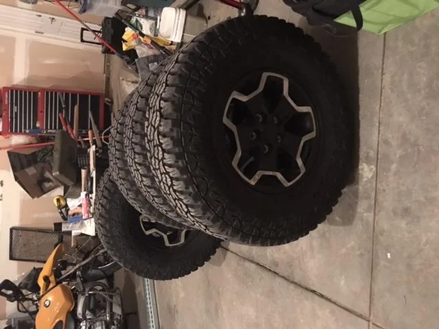 Jeep Gladiator 4 JT Rubicon Wheels and 4 35X12.5R 17 Goodyear Wrangler Ultraterrain AT Tire’s 28811C9D-93B6-4EF7-A230-1590027C0B22