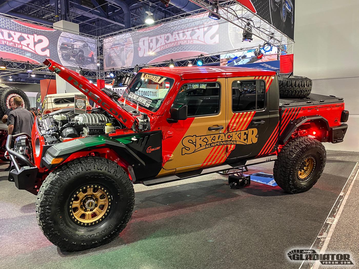 Jeep Gladiator Skyjacker Suspensions Hellcat Gladiator Build [SEMA 2019] Skyjacker-Suspensions-Hellcat-Gladiator-Build-SEMA-2019-1