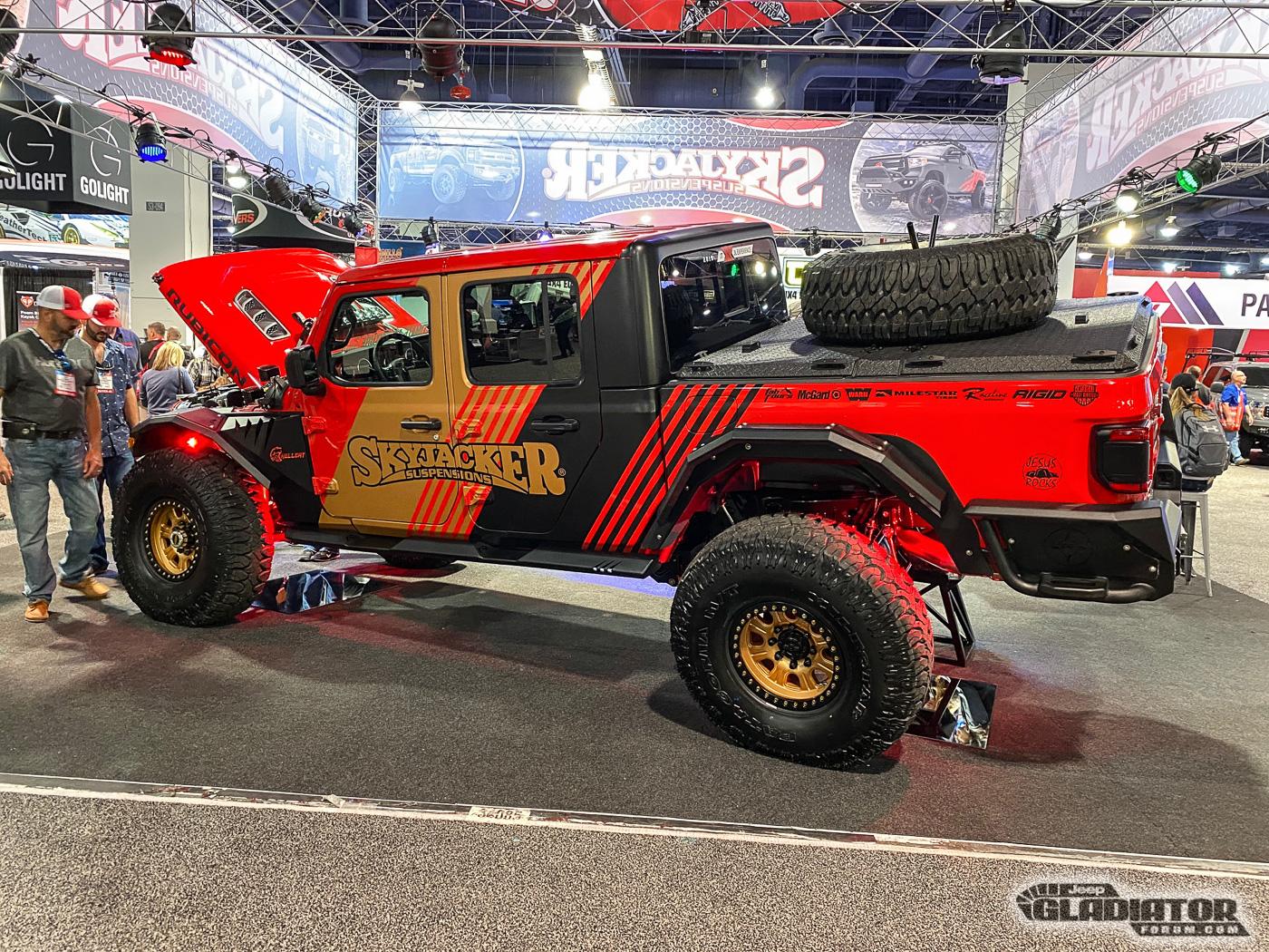 Jeep Gladiator Skyjacker Suspensions Hellcat Gladiator Build [SEMA 2019] Skyjacker-Suspensions-Hellcat-Gladiator-Build-SEMA-2019-6