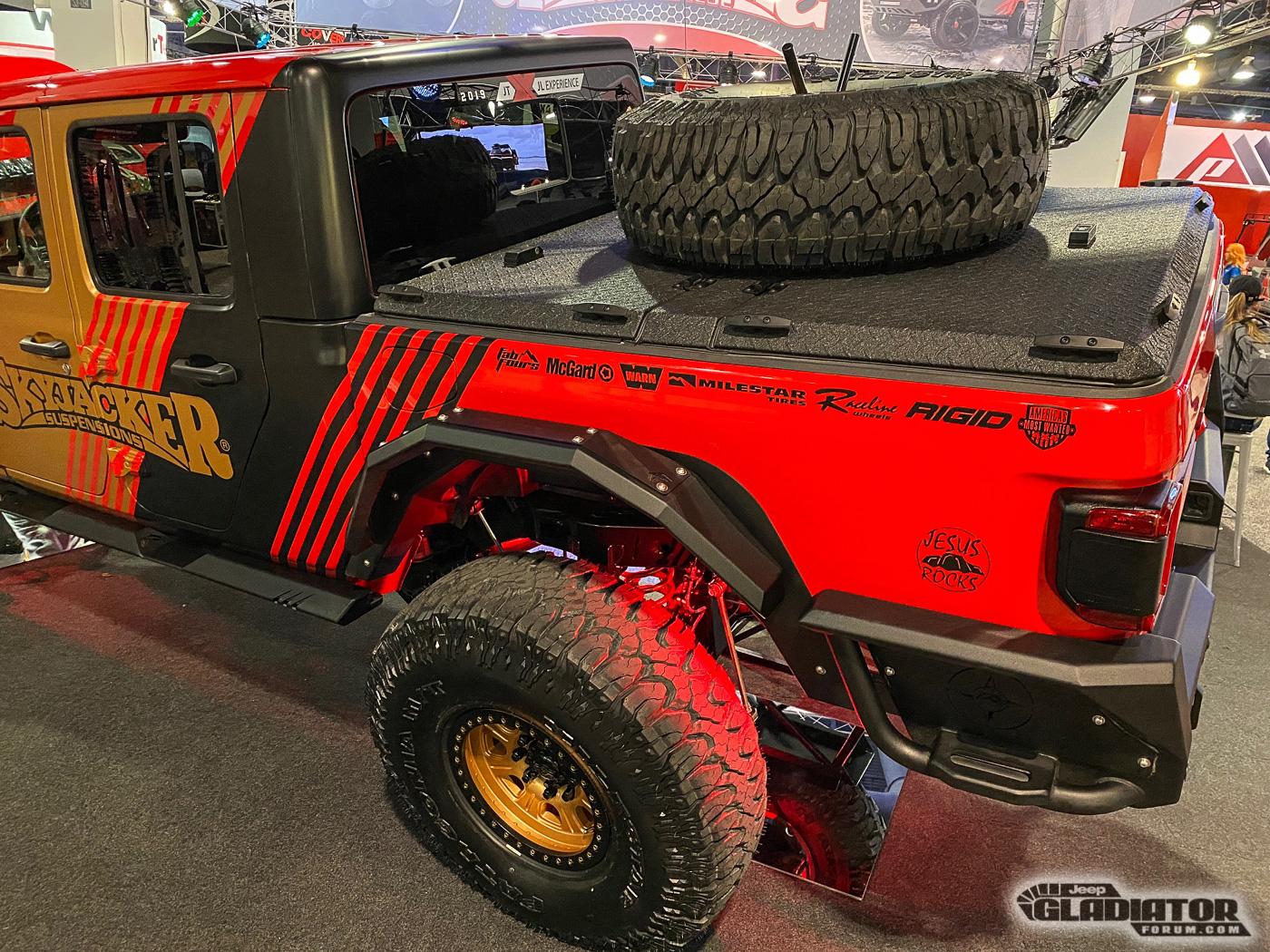Jeep Gladiator Skyjacker Suspensions Hellcat Gladiator Build [SEMA 2019] Skyjacker-Suspensions-Hellcat-Gladiator-Build-SEMA-2019-7