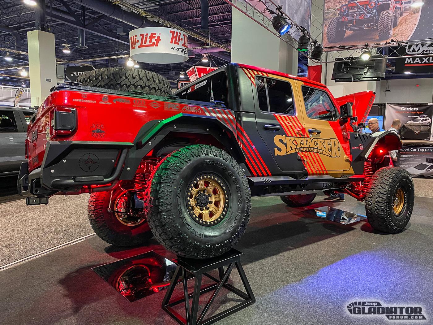 Jeep Gladiator Skyjacker Suspensions Hellcat Gladiator Build [SEMA 2019] Skyjacker-Suspensions-Hellcat-Gladiator-Build-SEMA-2019-10