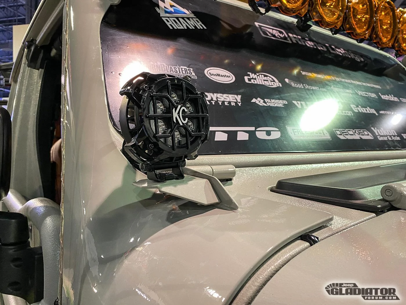 Jeep Gladiator Rhino Linings / ROAMR Hatchet Gladiator Build and FSR Trailer [SEMA 2019] Rhino-Linings-ROAMR-Hatchet-Gladiator-Build-FSR-Trailer-SEMA-2019-7