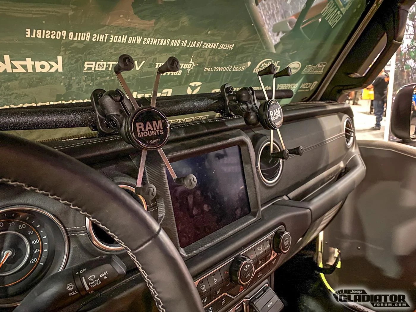 Jeep Gladiator Rhino Linings / ROAMR Hatchet Gladiator Build and FSR Trailer [SEMA 2019] Rhino-Linings-ROAMR-Hatchet-Gladiator-Build-FSR-Trailer-SEMA-2019-19