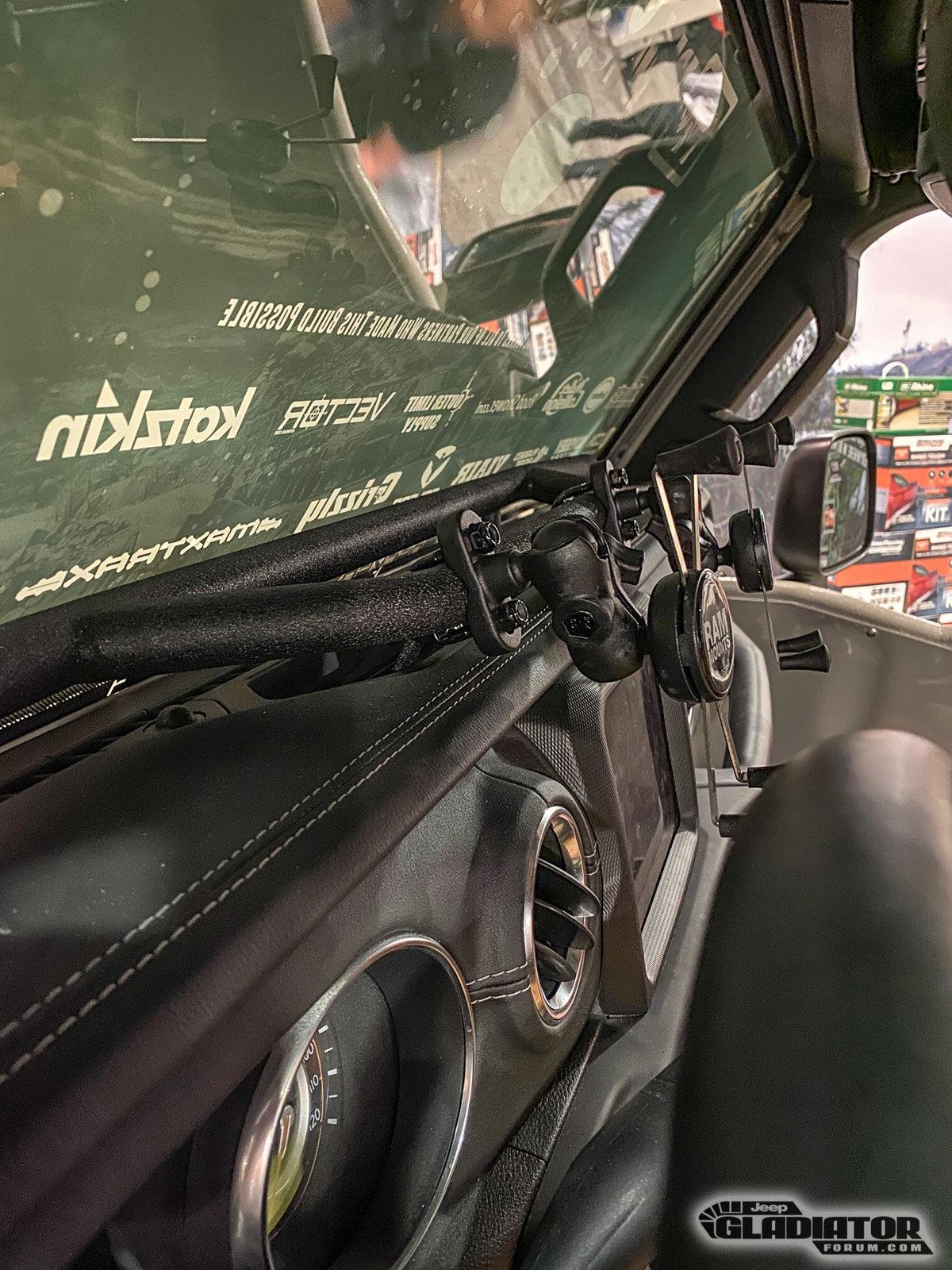 Jeep Gladiator Rhino Linings / ROAMR Hatchet Gladiator Build and FSR Trailer [SEMA 2019] Rhino-Linings-ROAMR-Hatchet-Gladiator-Build-FSR-Trailer-SEMA-2019-20