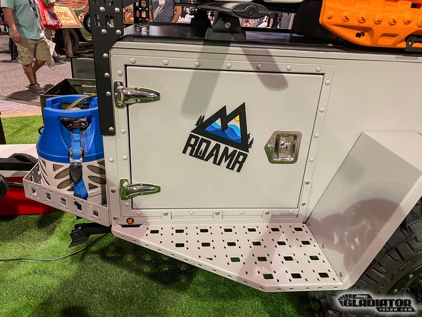 Jeep Gladiator Rhino Linings / ROAMR Hatchet Gladiator Build and FSR Trailer [SEMA 2019] Rhino-Linings-ROAMR-Hatchet-Gladiator-Build-FSR-Trailer-SEMA-2019-25