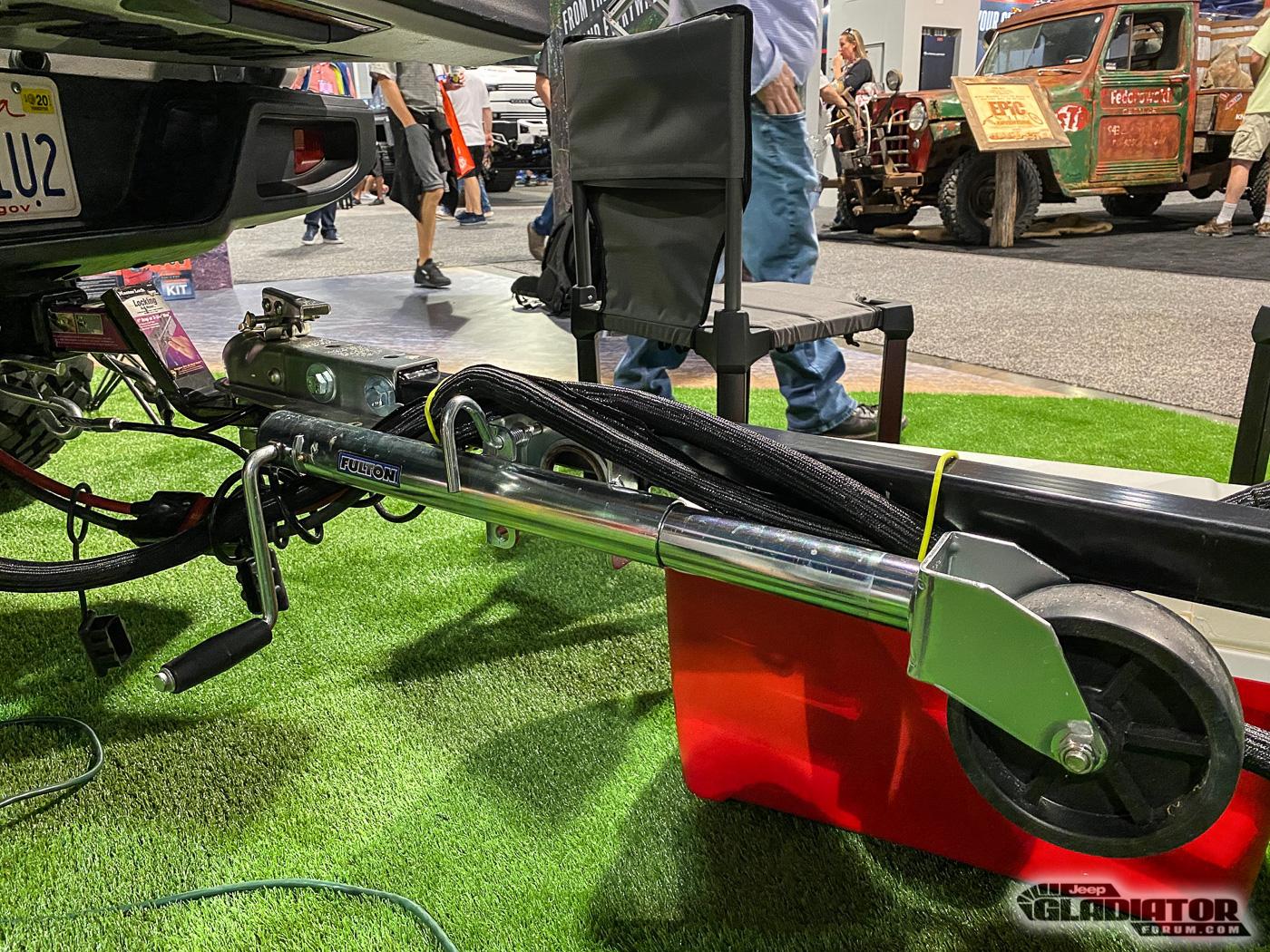 Jeep Gladiator Rhino Linings / ROAMR Hatchet Gladiator Build and FSR Trailer [SEMA 2019] Rhino-Linings-ROAMR-Hatchet-Gladiator-Build-FSR-Trailer-SEMA-2019-27
