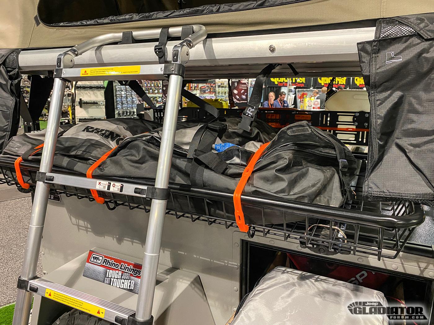 Jeep Gladiator Rhino Linings / ROAMR Hatchet Gladiator Build and FSR Trailer [SEMA 2019] Rhino-Linings-ROAMR-Hatchet-Gladiator-Build-FSR-Trailer-SEMA-2019-32