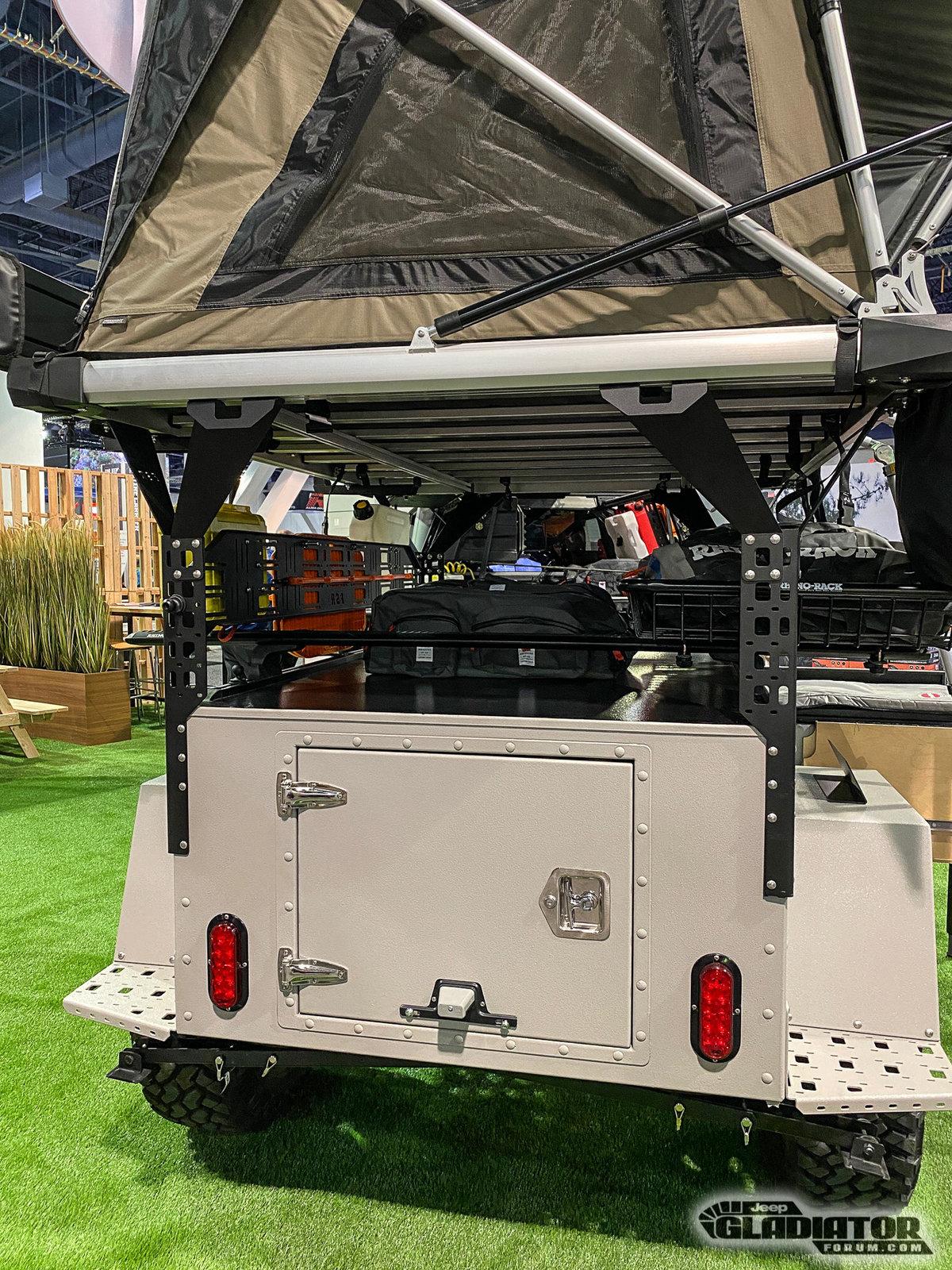 Jeep Gladiator Rhino Linings / ROAMR Hatchet Gladiator Build and FSR Trailer [SEMA 2019] Rhino-Linings-ROAMR-Hatchet-Gladiator-Build-FSR-Trailer-SEMA-2019-35