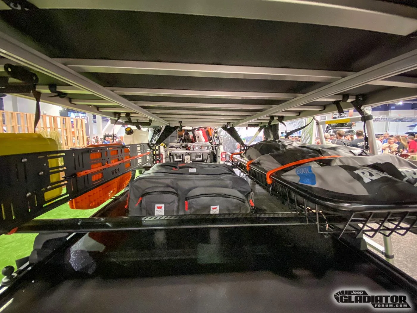 Jeep Gladiator Rhino Linings / ROAMR Hatchet Gladiator Build and FSR Trailer [SEMA 2019] Rhino-Linings-ROAMR-Hatchet-Gladiator-Build-FSR-Trailer-SEMA-2019-36