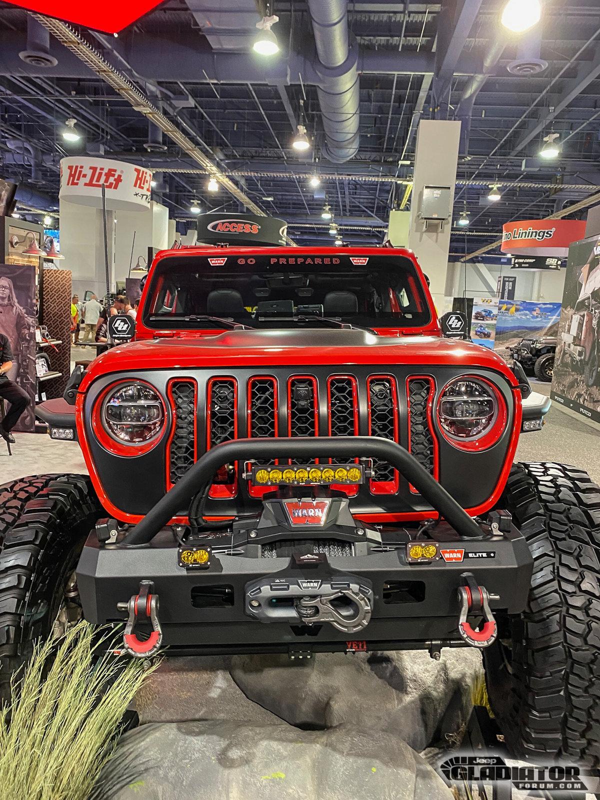 Jeep Gladiator WARN Code Red XL Gladiator Build [SEMA 2019] WARN-Code-Red-XL-Gladiator-Build-SEMA-2019-8
