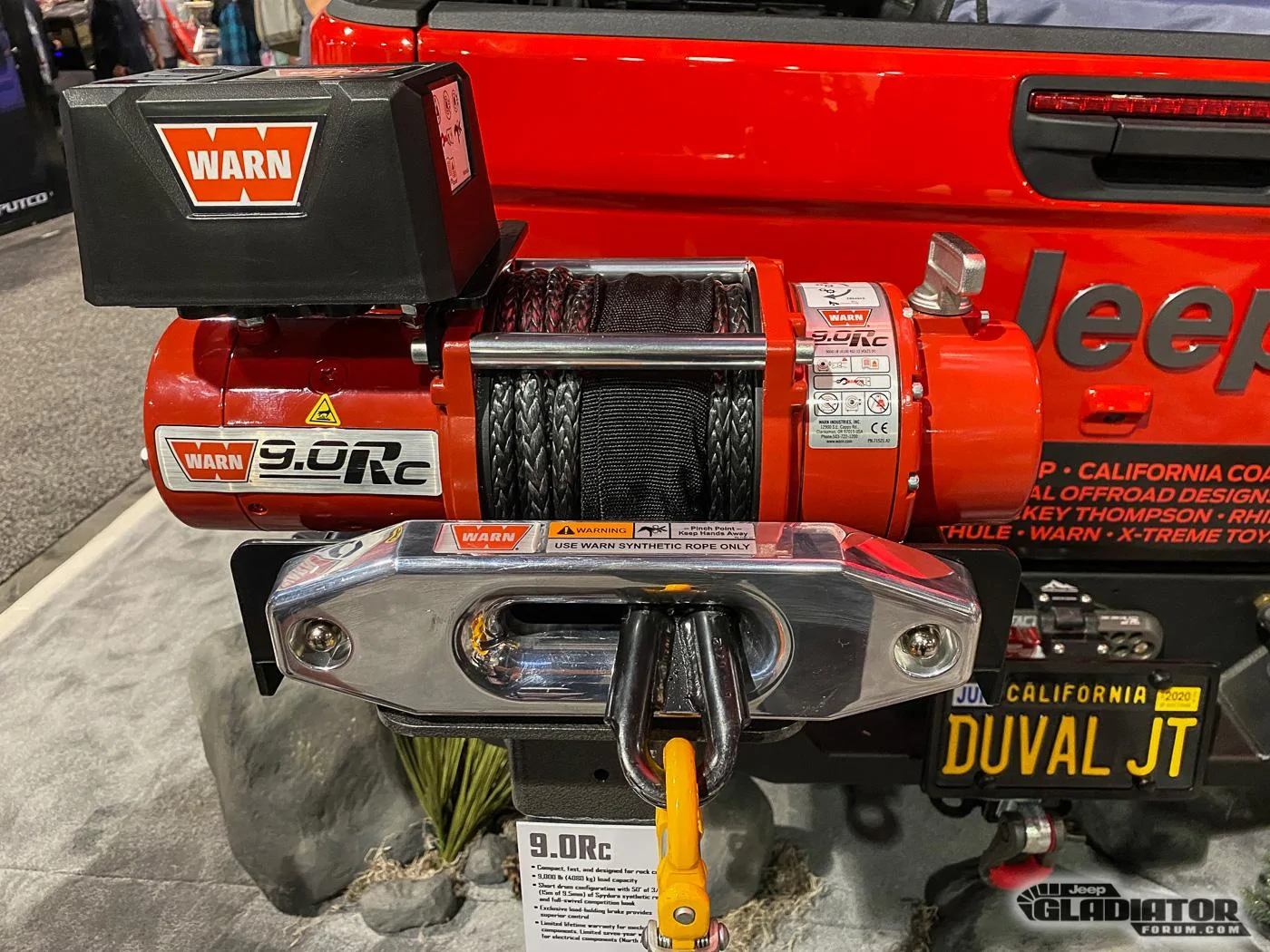 Jeep Gladiator WARN Code Red XL Gladiator Build [SEMA 2019] WARN-Code-Red-XL-Gladiator-Build-SEMA-2019-19
