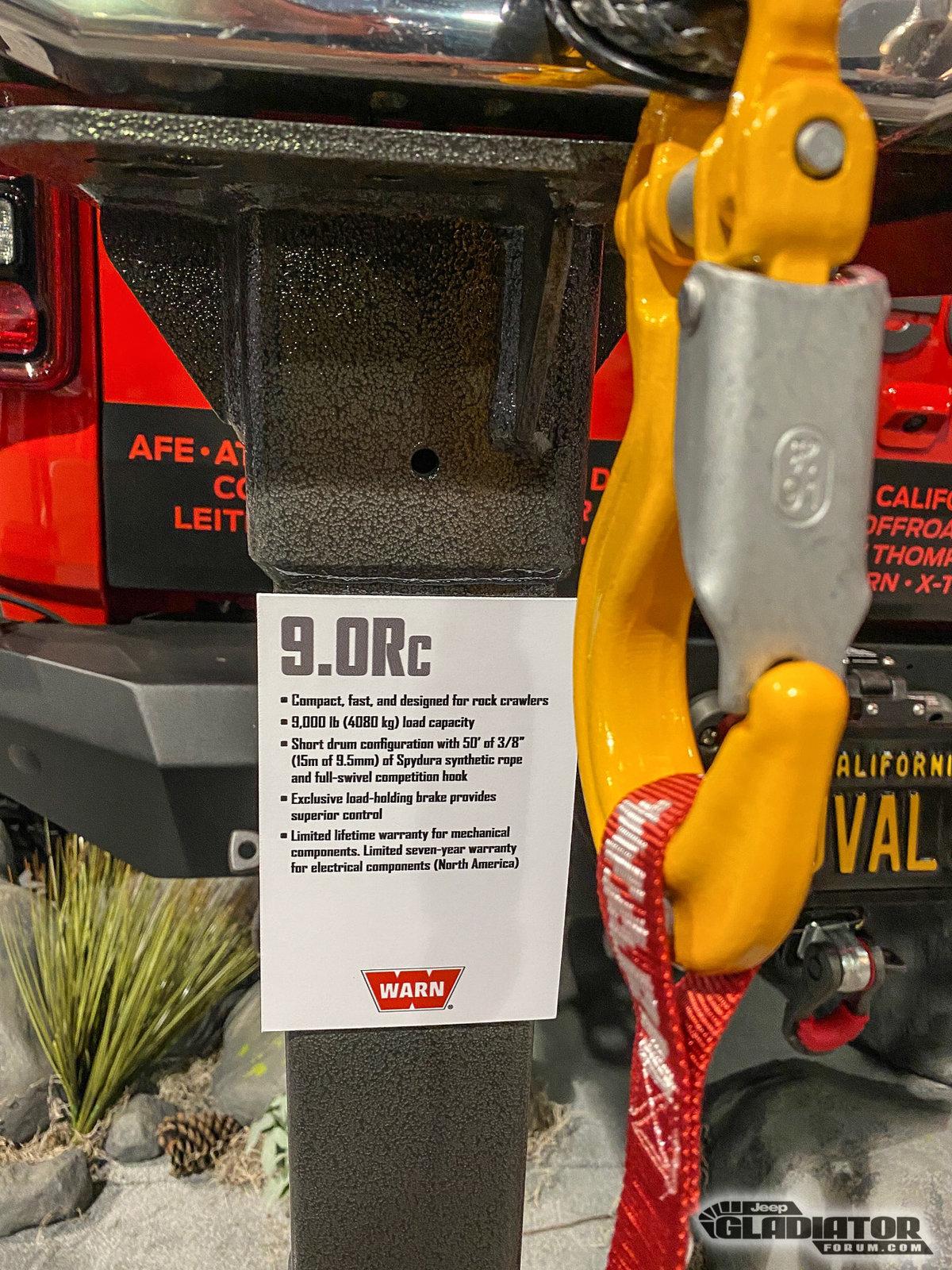 Jeep Gladiator WARN Code Red XL Gladiator Build [SEMA 2019] WARN-Code-Red-XL-Gladiator-Build-SEMA-2019-20