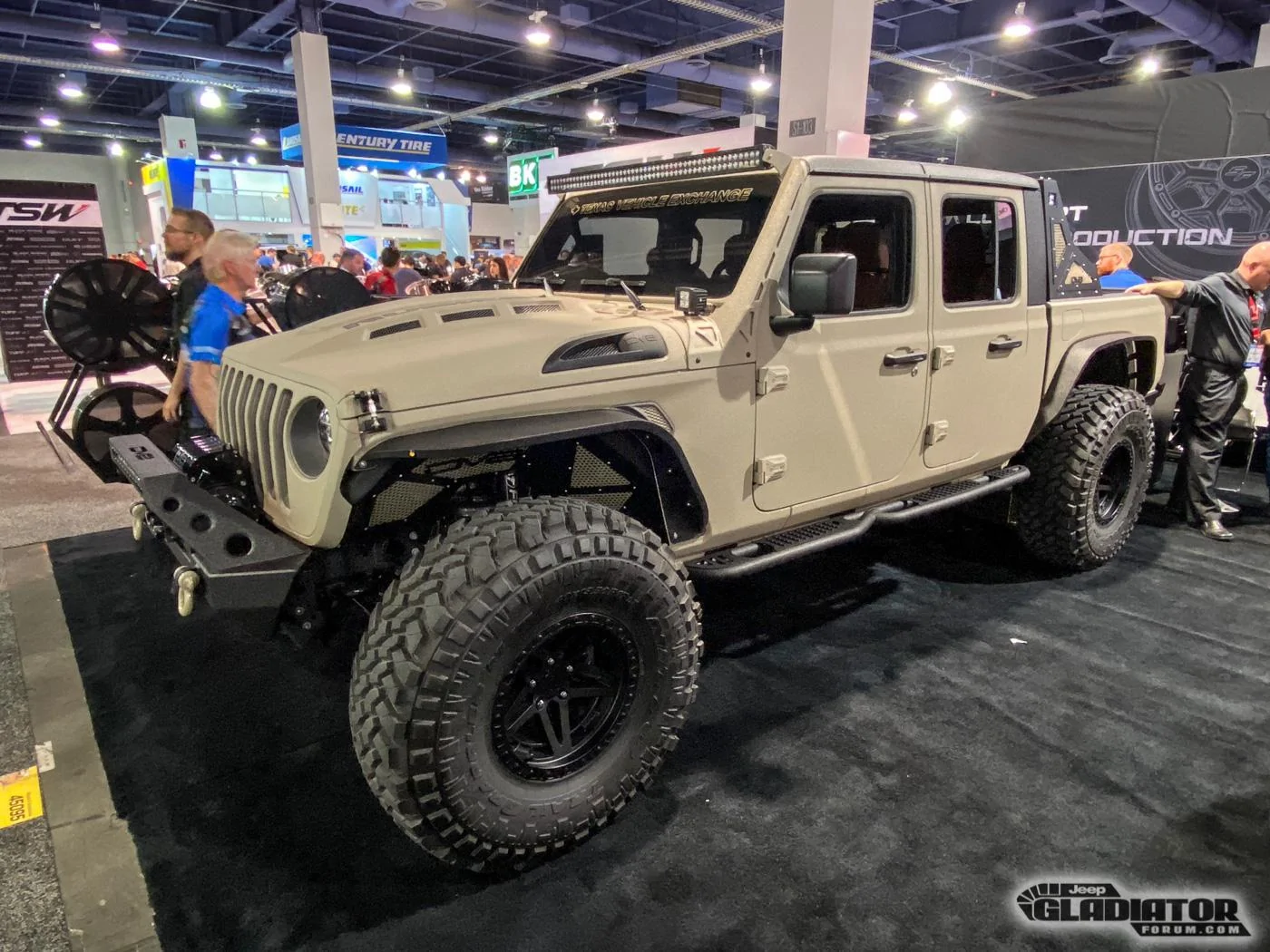 Jeep Gladiator DV8 Tan Spray Kevlar Coated Gladiator Build [SEMA 2018] dv8-tan-spray-kevlar-coated-gladiator-build-sema-2019-18-jpg