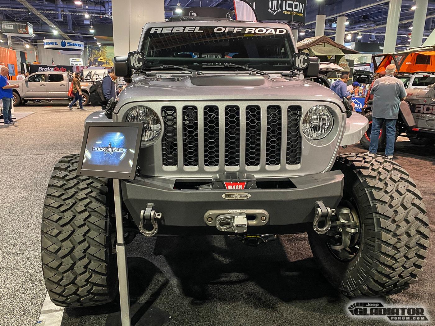 Jeep Gladiator Rebel Off Road / Rock Slide Engineering Gladiator Build [SEMA 2019] Rebel-Off-Road-Slide-Engineering-Gladiator-Build-SEMA-2019-1