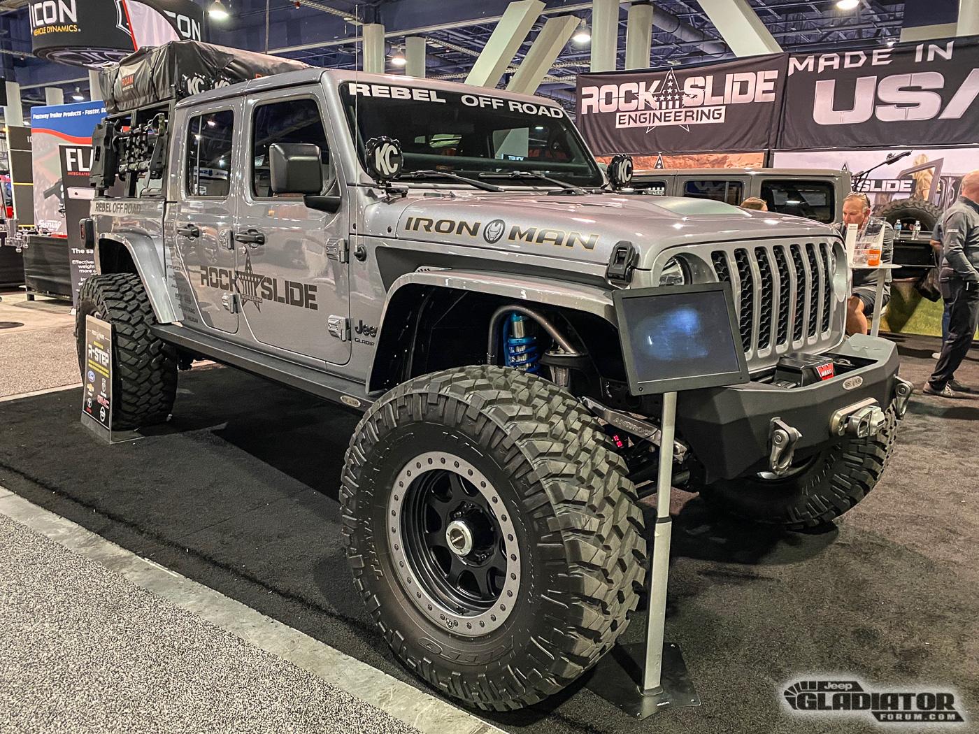 Jeep Gladiator Rebel Off Road / Rock Slide Engineering Gladiator Build [SEMA 2019] Rebel-Off-Road-Slide-Engineering-Gladiator-Build-SEMA-2019-3