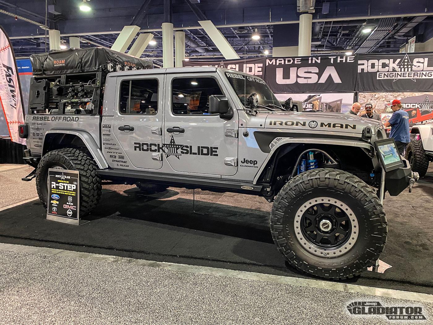 Jeep Gladiator Rebel Off Road / Rock Slide Engineering Gladiator Build [SEMA 2019] Rebel-Off-Road-Slide-Engineering-Gladiator-Build-SEMA-2019-7