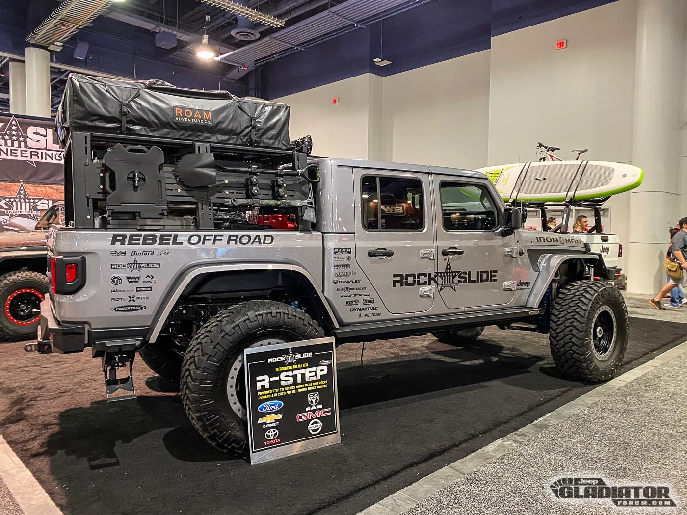 Jeep Gladiator Rebel Off Road / Rock Slide Engineering Gladiator Build [SEMA 2019] Rebel-Off-Road-Slide-Engineering-Gladiator-Build-SEMA-2019-13