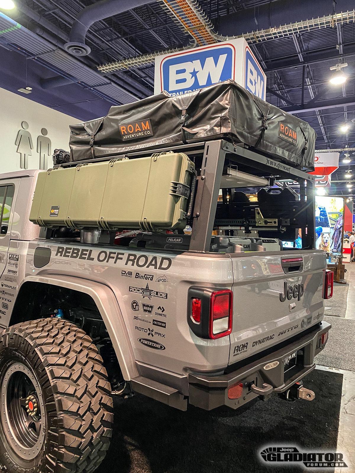 Jeep Gladiator Rebel Off Road / Rock Slide Engineering Gladiator Build [SEMA 2019] Rebel-Off-Road-Slide-Engineering-Gladiator-Build-SEMA-2019-19