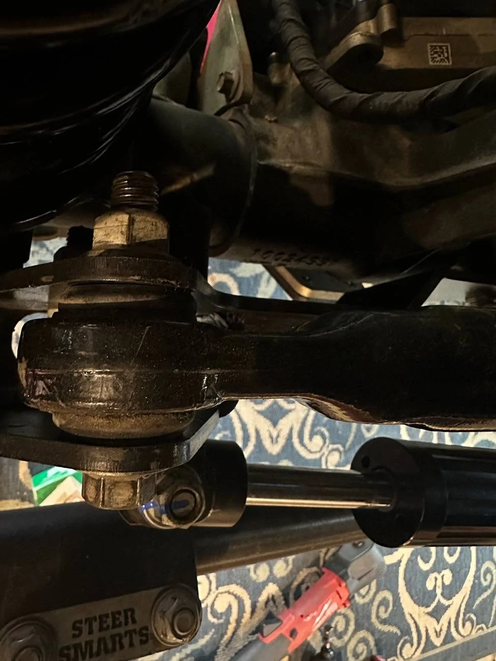 Jeep Gladiator Steer Smarts Track Bar Bushing Sleeves IMG_2886